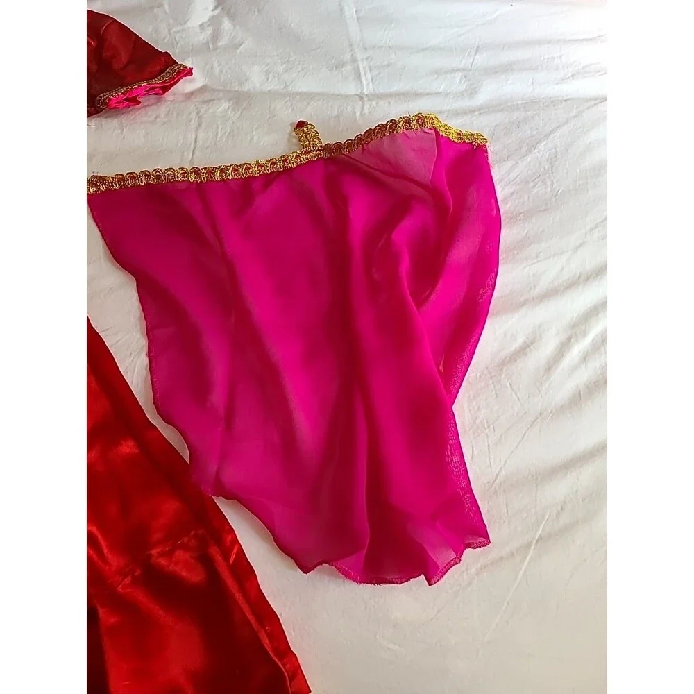 Girl's Bollywood Princess 4-Piece Costume - Size SM (4-6) - Picture 5 of 9